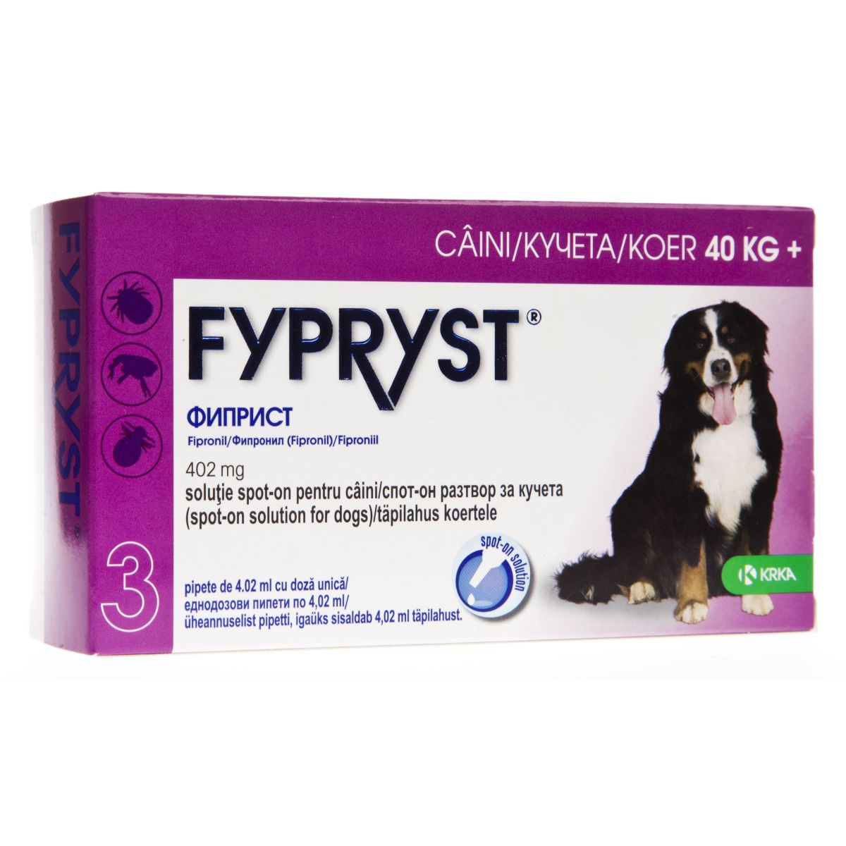 FYPRYST TÄPILAHUS 402MG/4,02ML 4,02ML N3 - Product Image