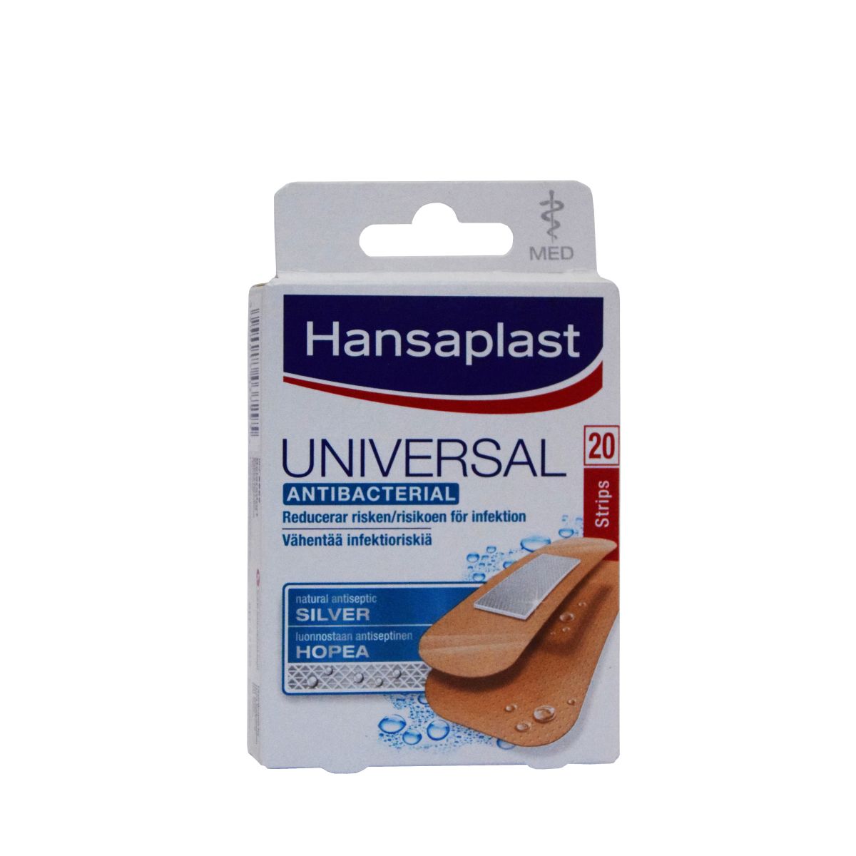 HANSAPL MED PLAASTRID UNIVERSAL N20 (2 SUURUST) - Product Image