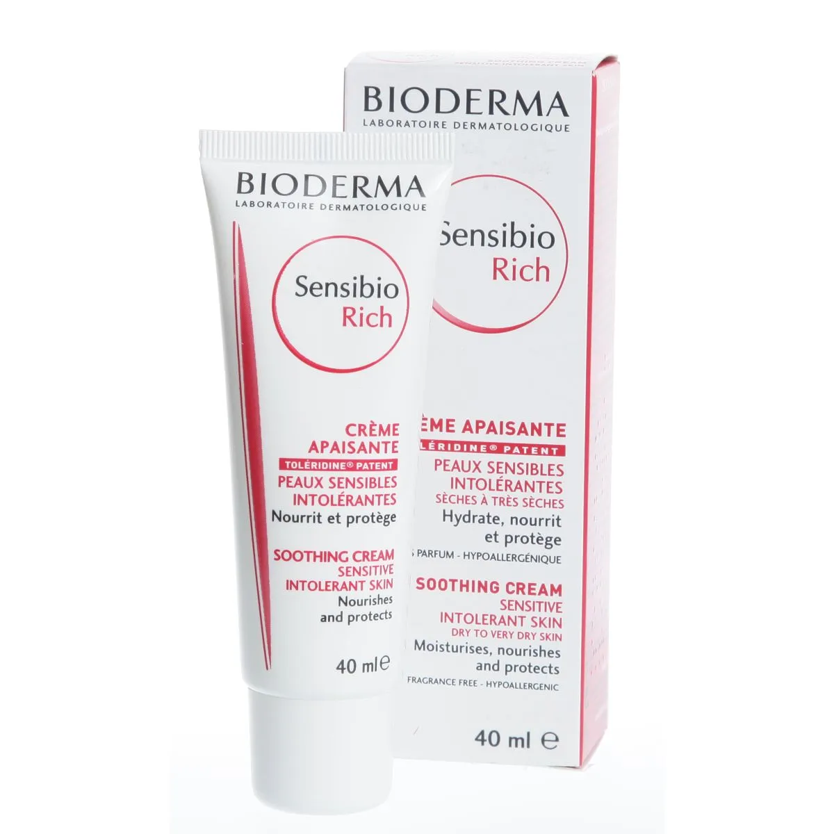 BIODERMA SENSIBIO RICH RAHUSTAV NÄOKREEM 40ML - Product Image