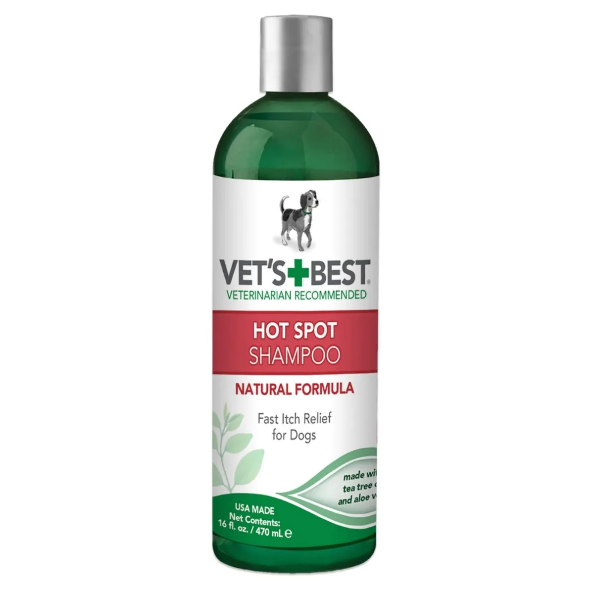 VETS BEST KOERA SHAMPOON HOT SPOT ITCH 470ML # - Product Image