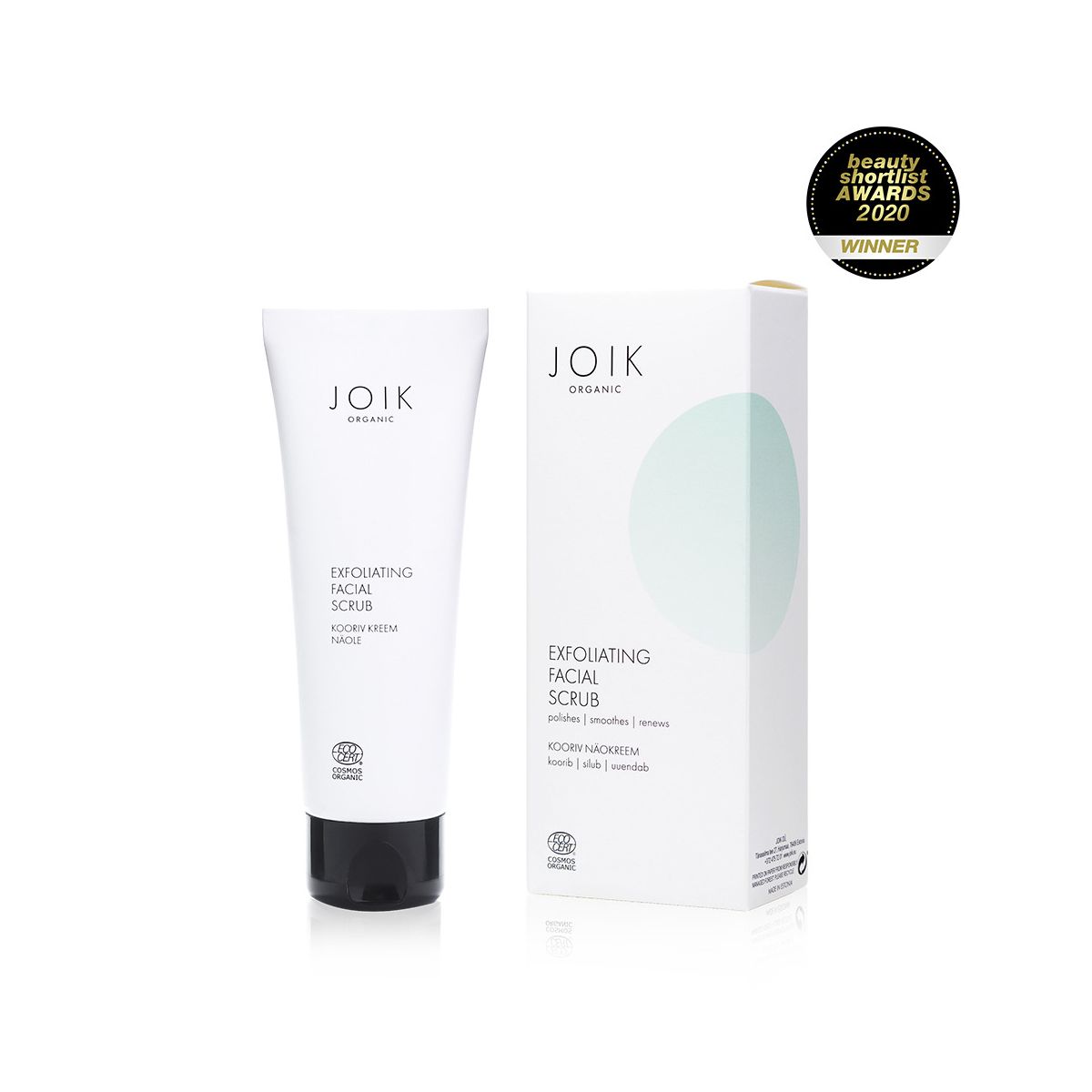 JOIK ORGANIC KOORIV NÄOKREEM 75ML - Product Image