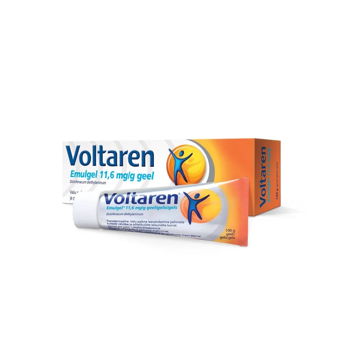 VOLTAREN EMULGEL GEEL 10MG/G 100G - Product Image