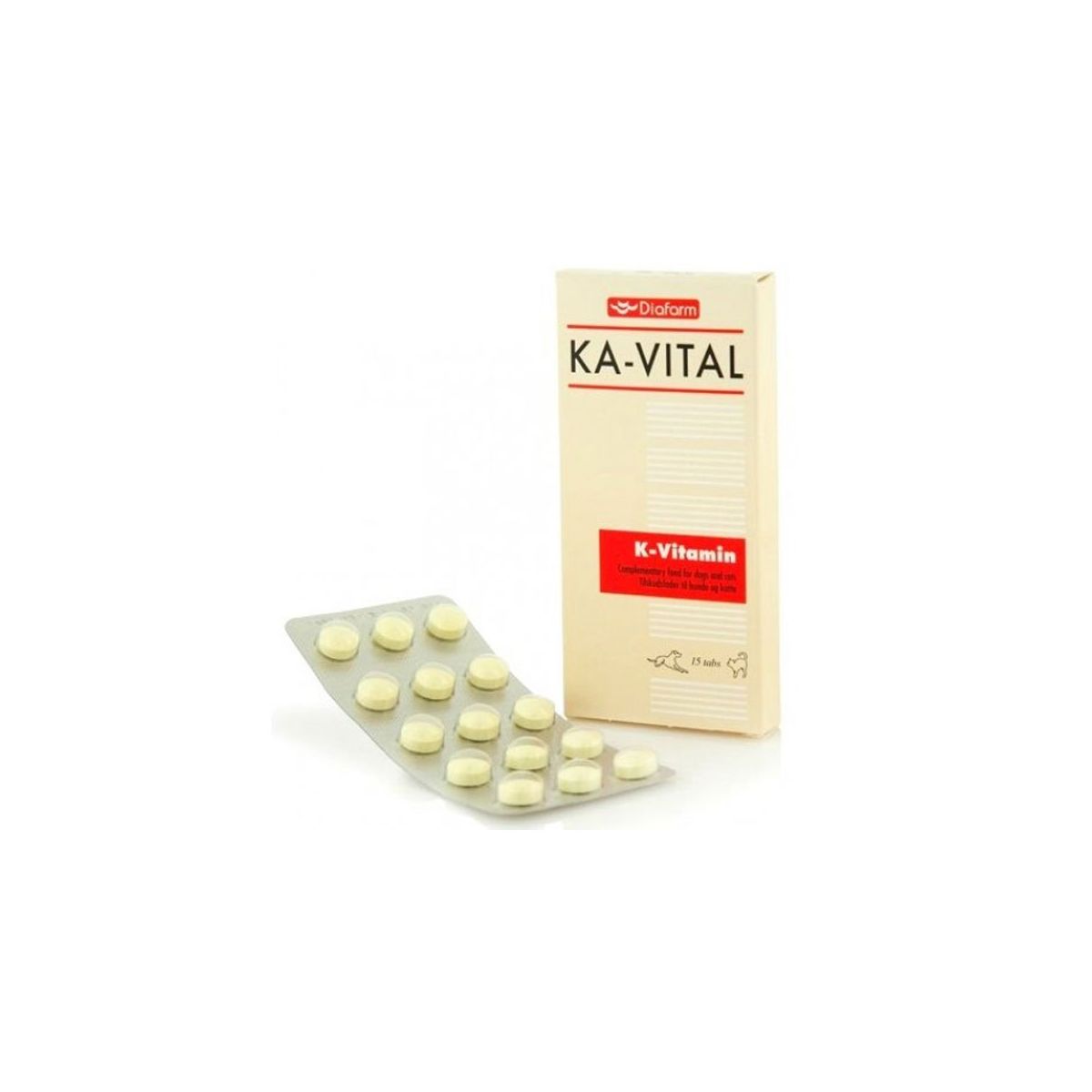 DIAFARM KA-VITAL KOER/KASS TBL N15 - Product Image