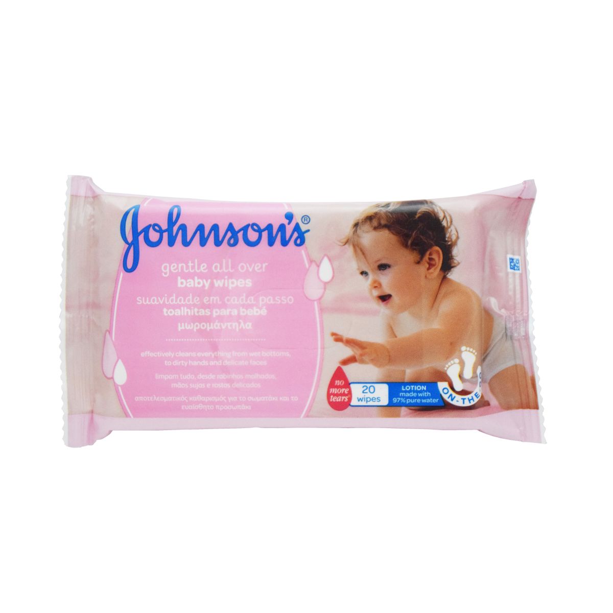 JOHNSON'S GENTLE ALL OVER NIISKED SALVRÄTIKUD N20 - Product Image