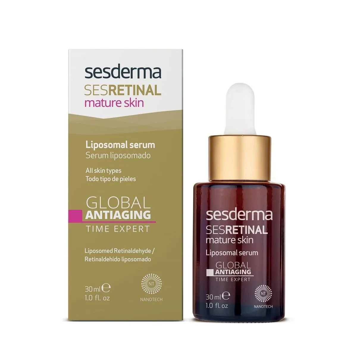 SESDERMA SESRETINAL MATURE SEERUM KÜPSELE NAHALE 30ML - Product Image