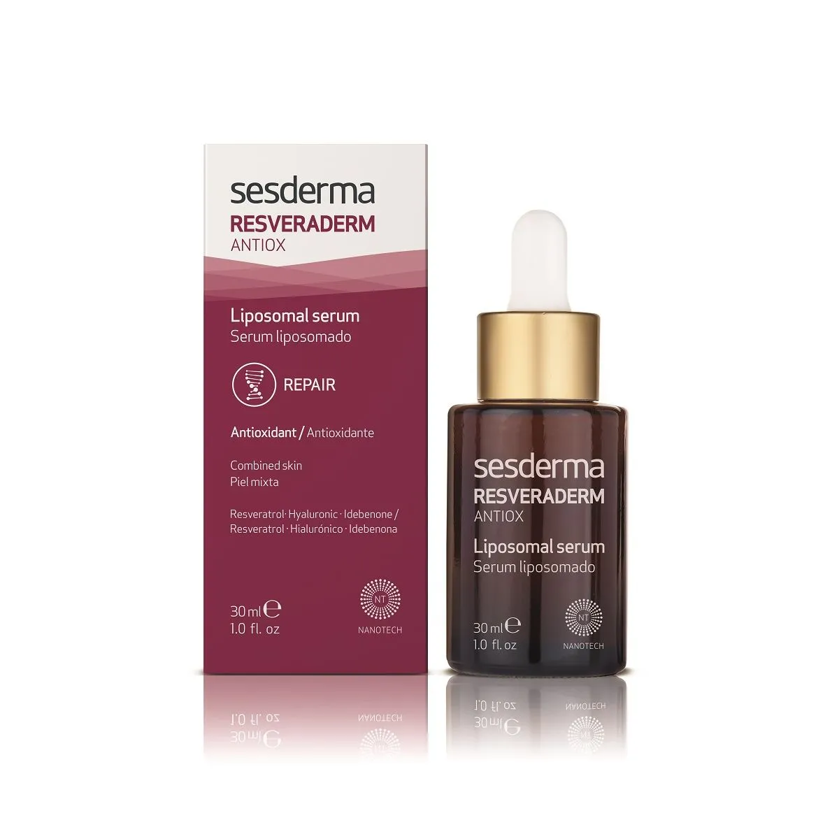 SESDERMA RESVERADERM LIPOSOOMSEERUM SEGANAHALE 30ML - Product Image