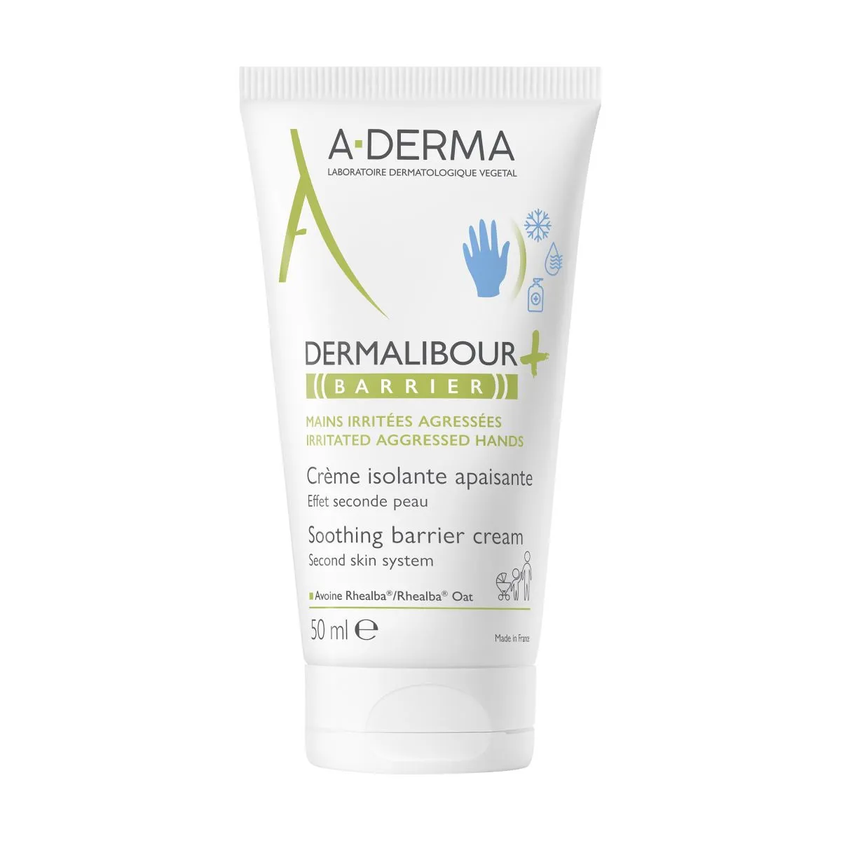 A-DERMA DERMALIBOUR+ BARRIER KAITSEV KREEM 50ML - Product Image