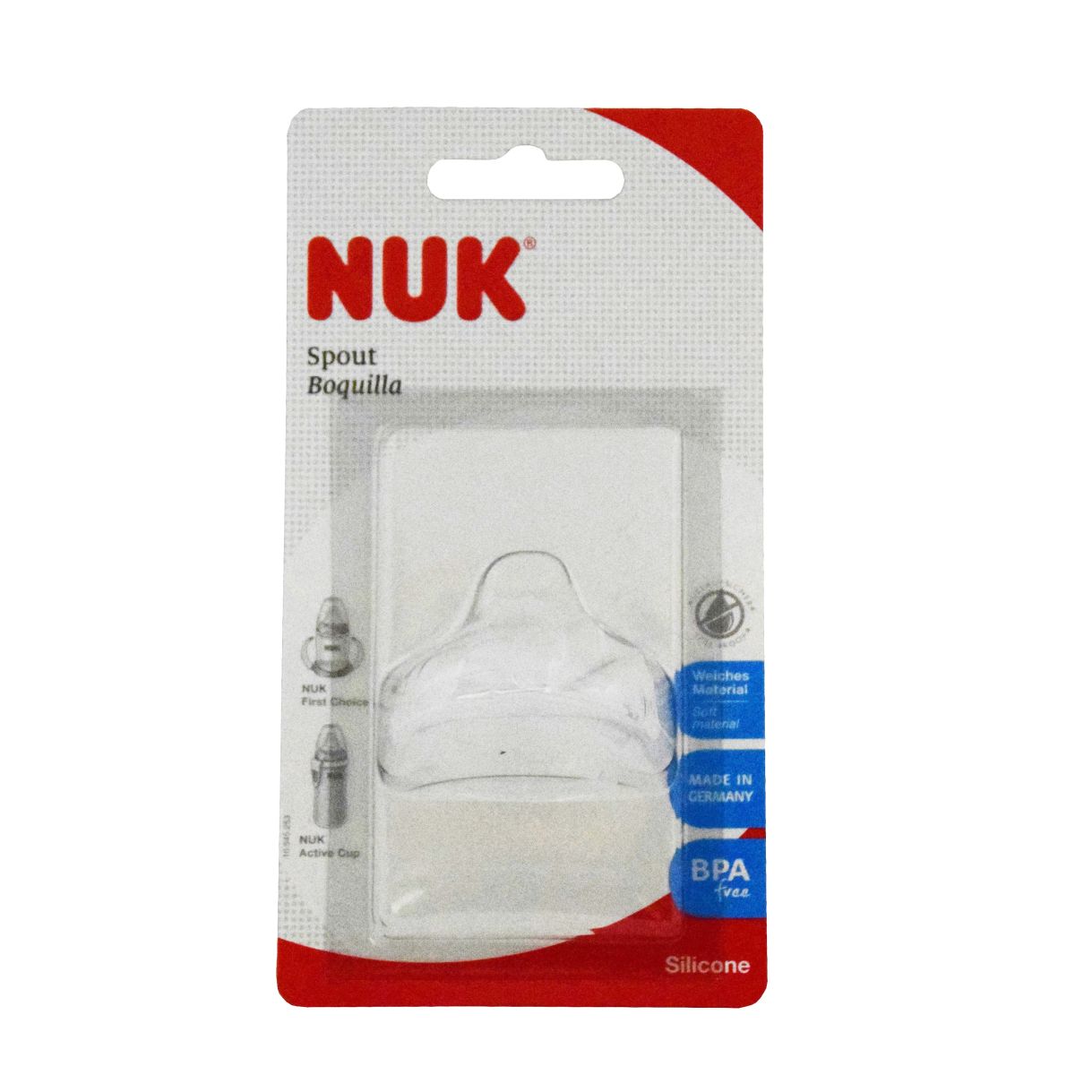 NUK FC PUDELI PEHME NOKK TILKUMISKINDEL (SILIK) 6-18 KUUD N1 - Product Image