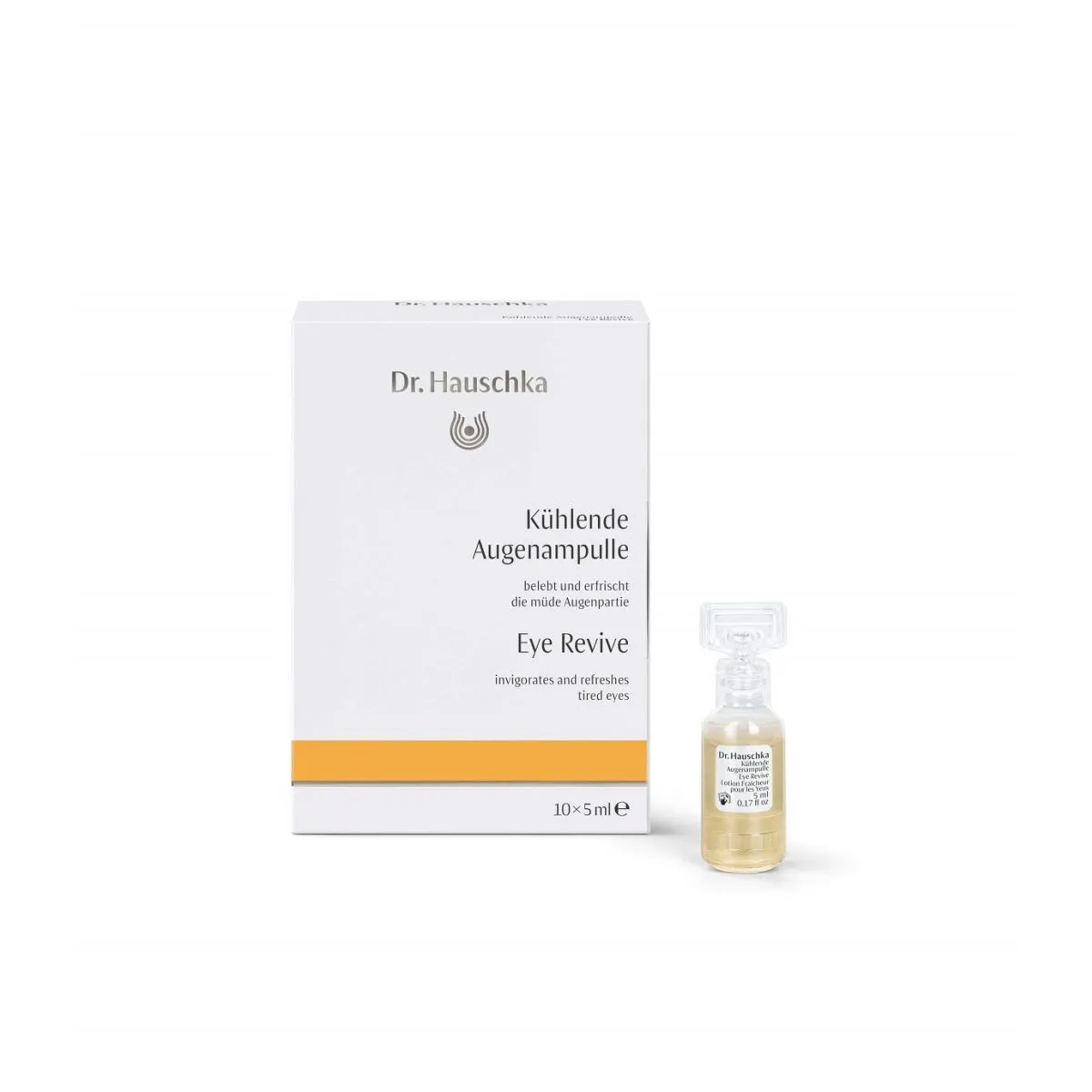 DR.HAUSCHKA VÄRSKENDAVAD SILMAKOMPRESSID 5ML N10 - Product Image