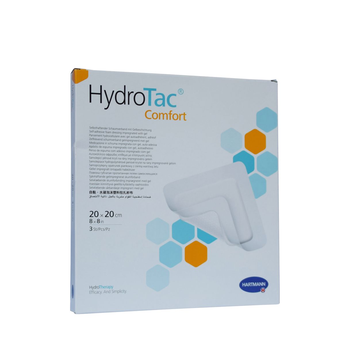 HYDROTAC COMFORT HAAVASIDE 20X20CM N3/ - Product Image