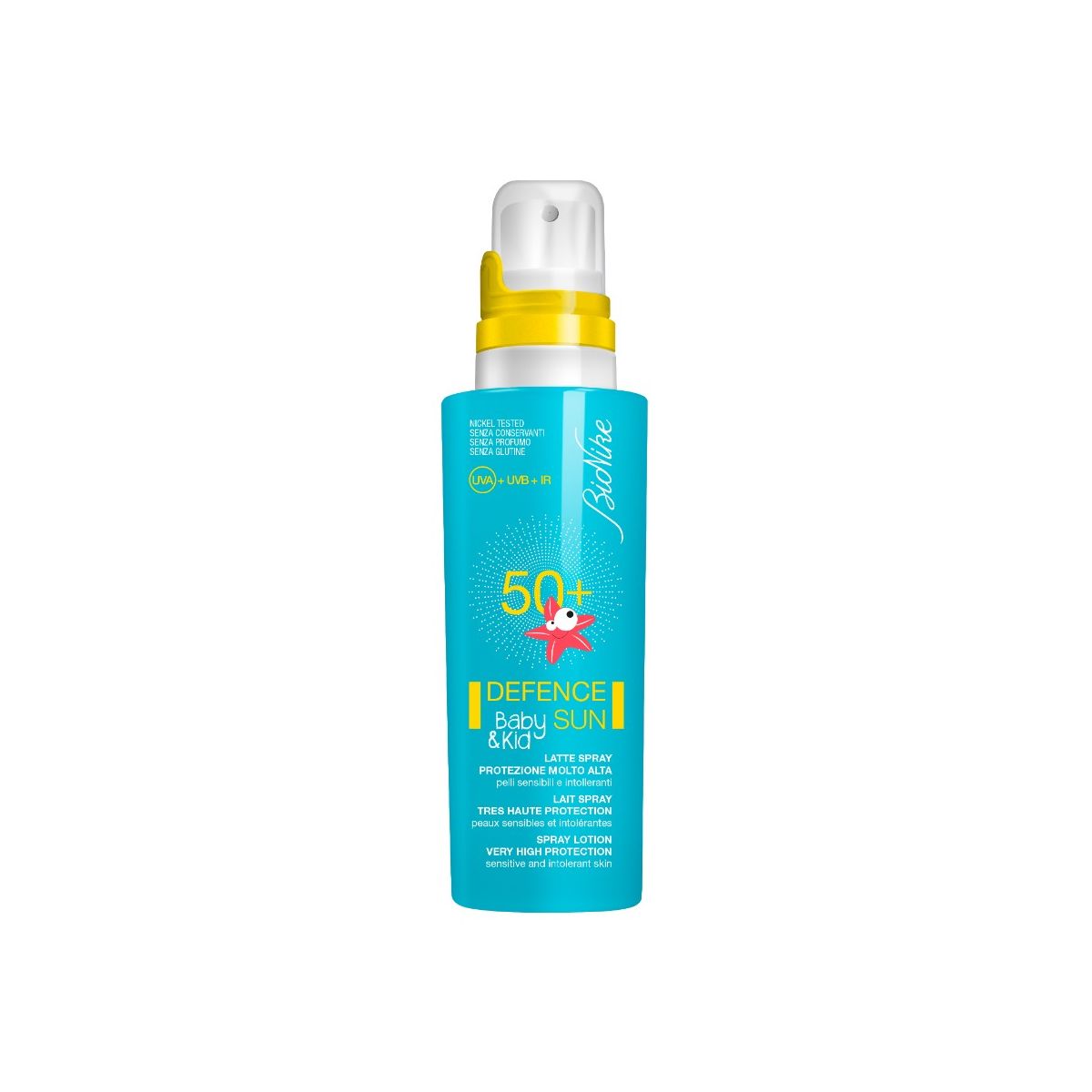 BIONIKE SUN 50+ LASTE PIHUSTATAV PÄIKESEKAITSE 125ML - Product Image