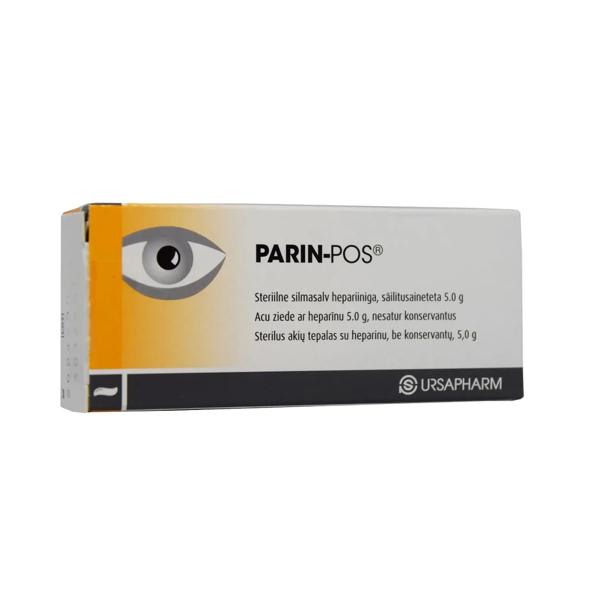 PARIN-POS SILMASALV STERIILNE HEPARIINIGA 5G - Product Image