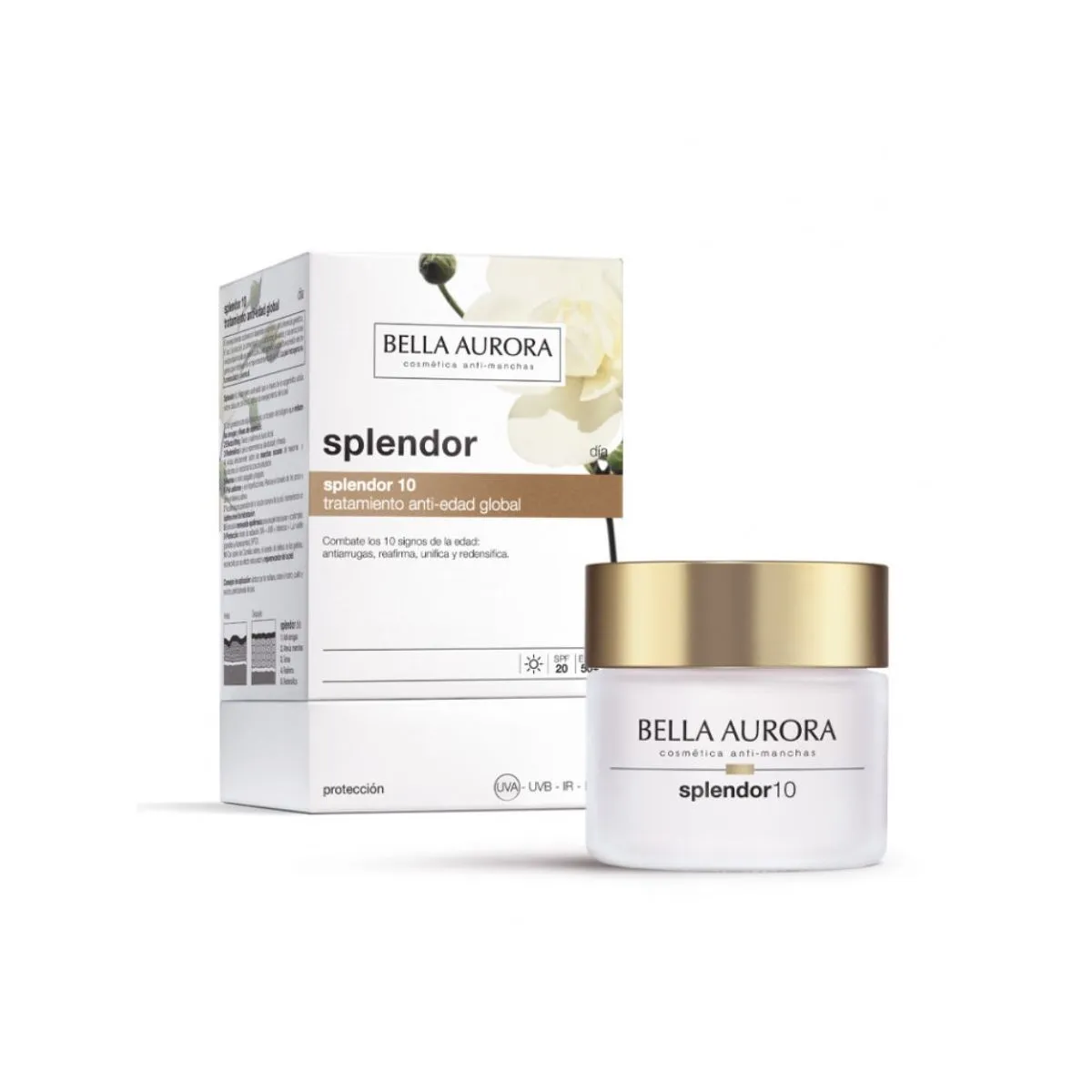 BELLA AURORA SPLENDOR PÄEVAKREEM KÕIKIDELE NAHATÜÜPIDELE 50ML - Product Image