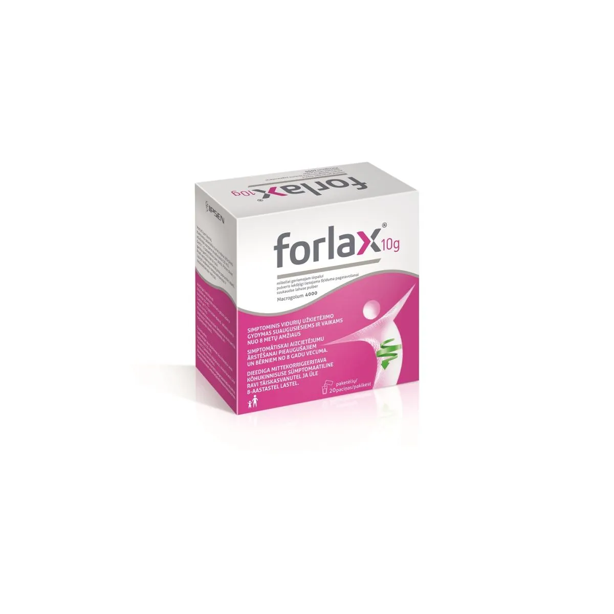 FORLAX SUUKAUDSE LAHUSE PULBER 10G N20 - Product Image