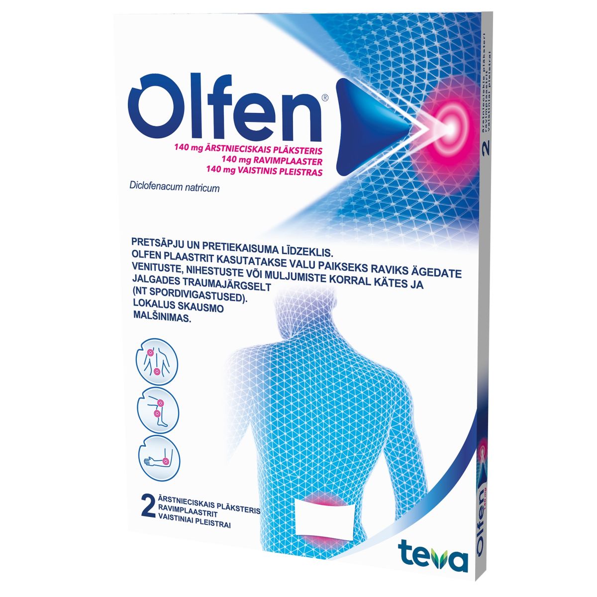 OLFEN RAVIMPLAASTER 140MG N2