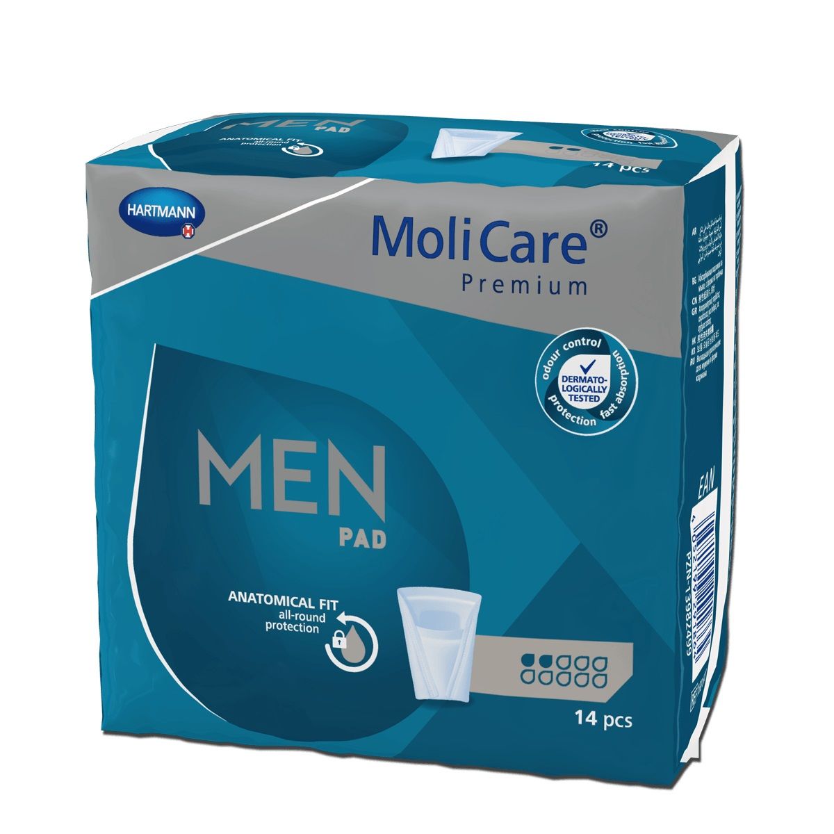 MOLICARE PAD MEN 2 TILKA N14 - Product Image