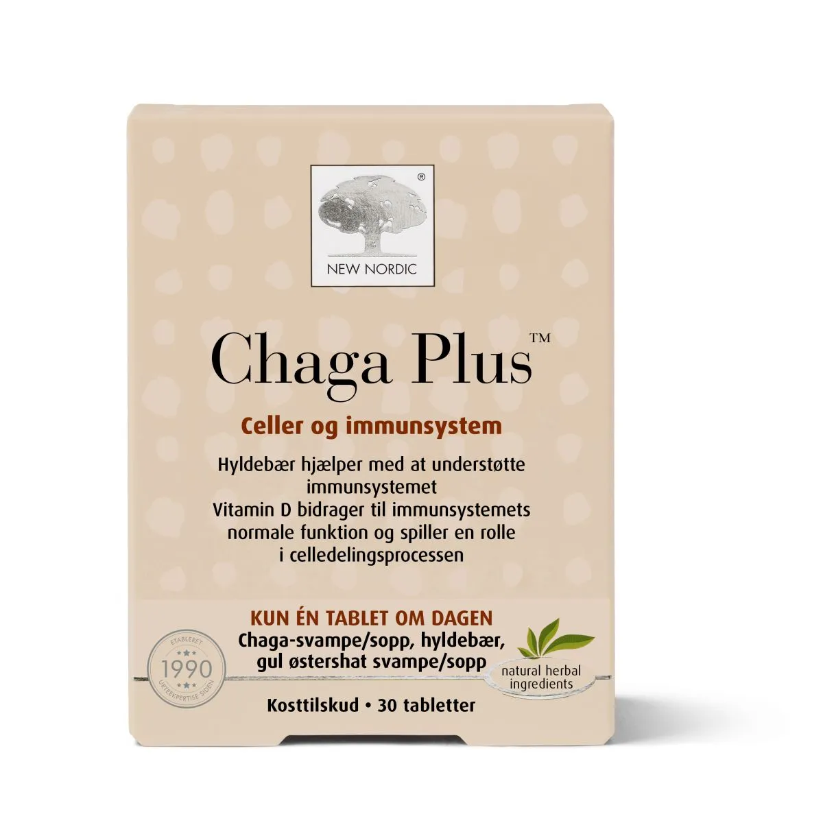 NEW NORDIC CHAGA PLUS N30 - Product Image