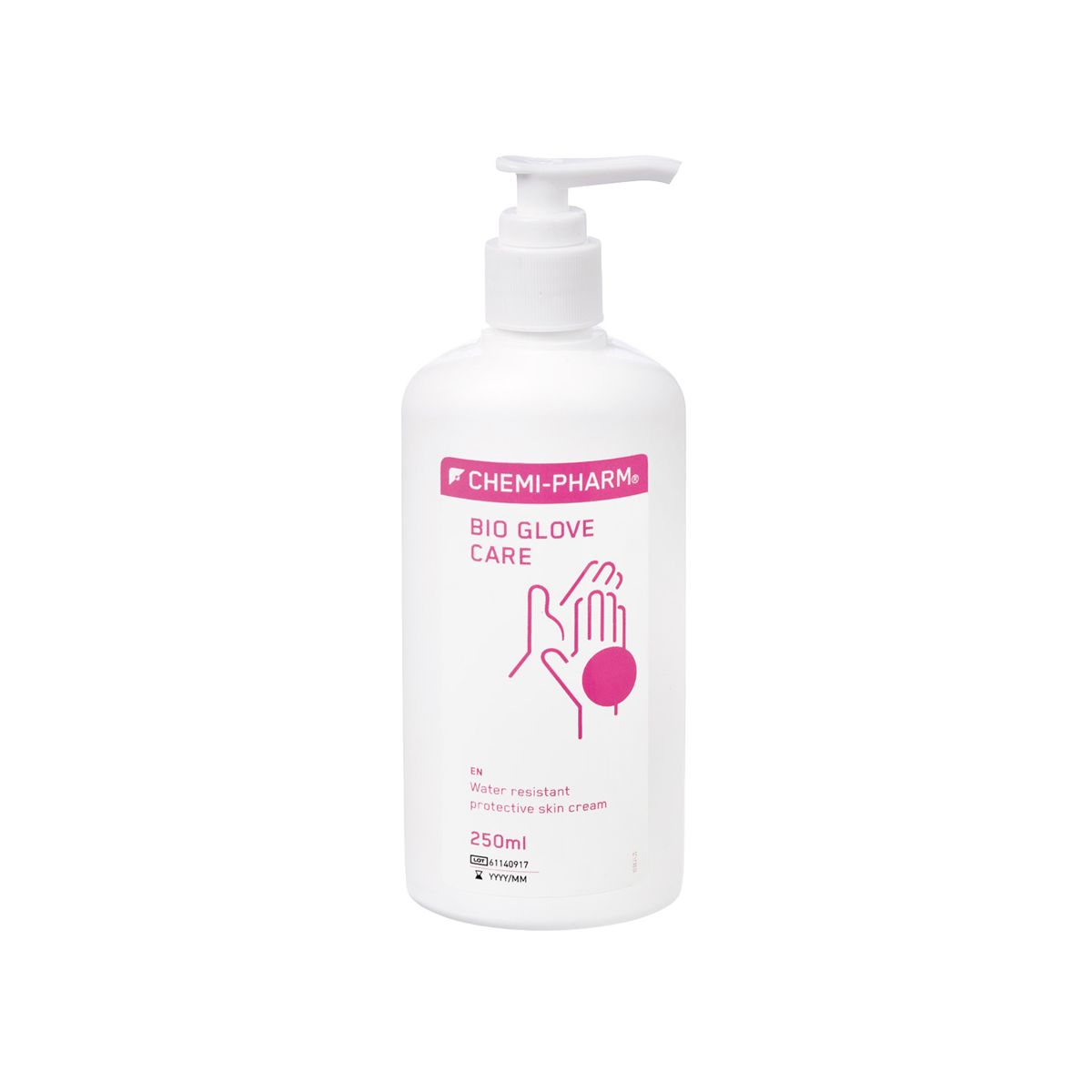 CHEMIPHARM BIO-GLOVE CARE KAITSEKREEM 250ML (PUMBAGA) - Product Image