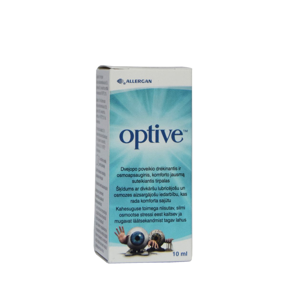 OPTIVE LIBESTAVAD JA NIISUTAVAD SILMATILGAD 10ML - Product Image