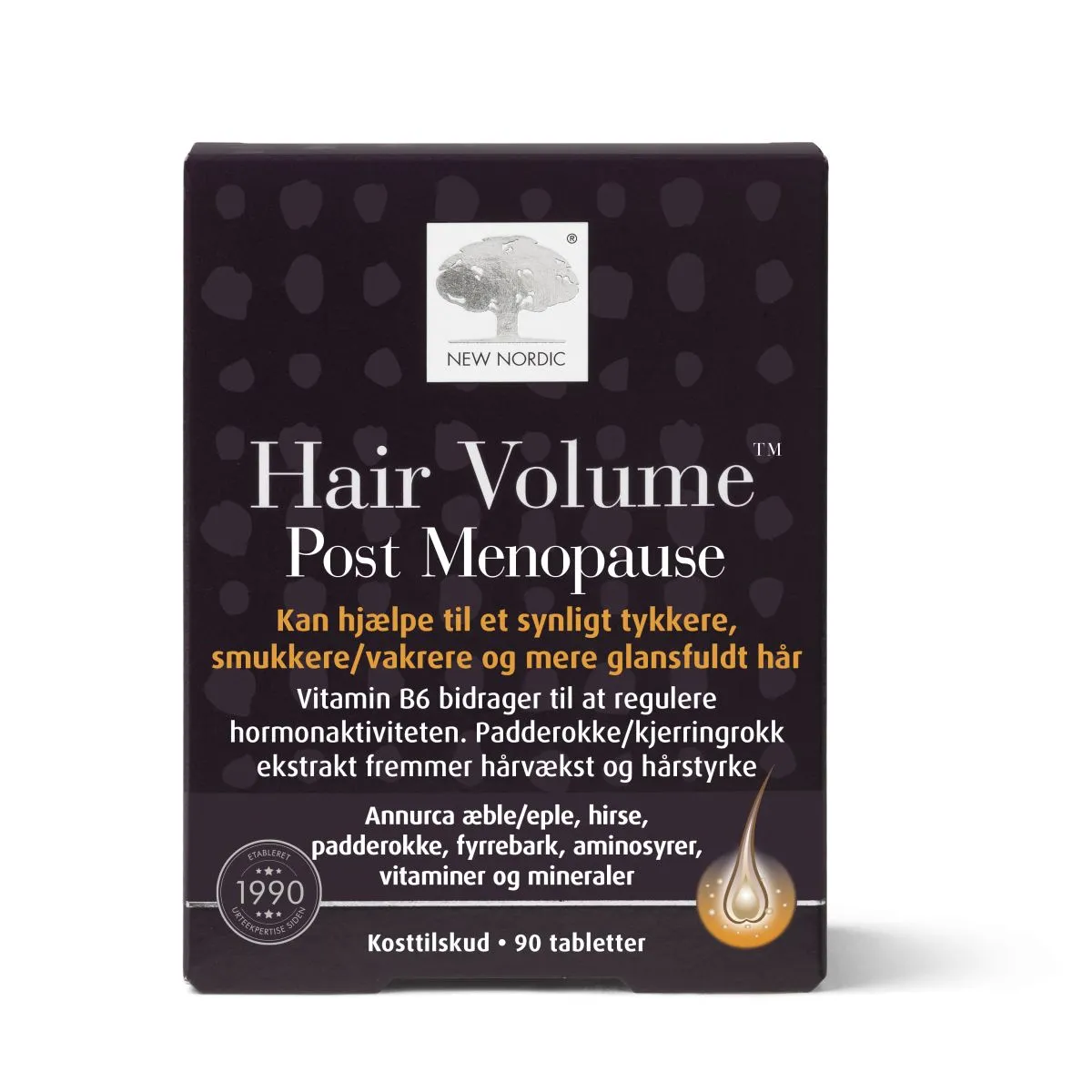 NEW NORDIC HAIR VOLUME POST MENOPAUSE TBL N90 - Product Image