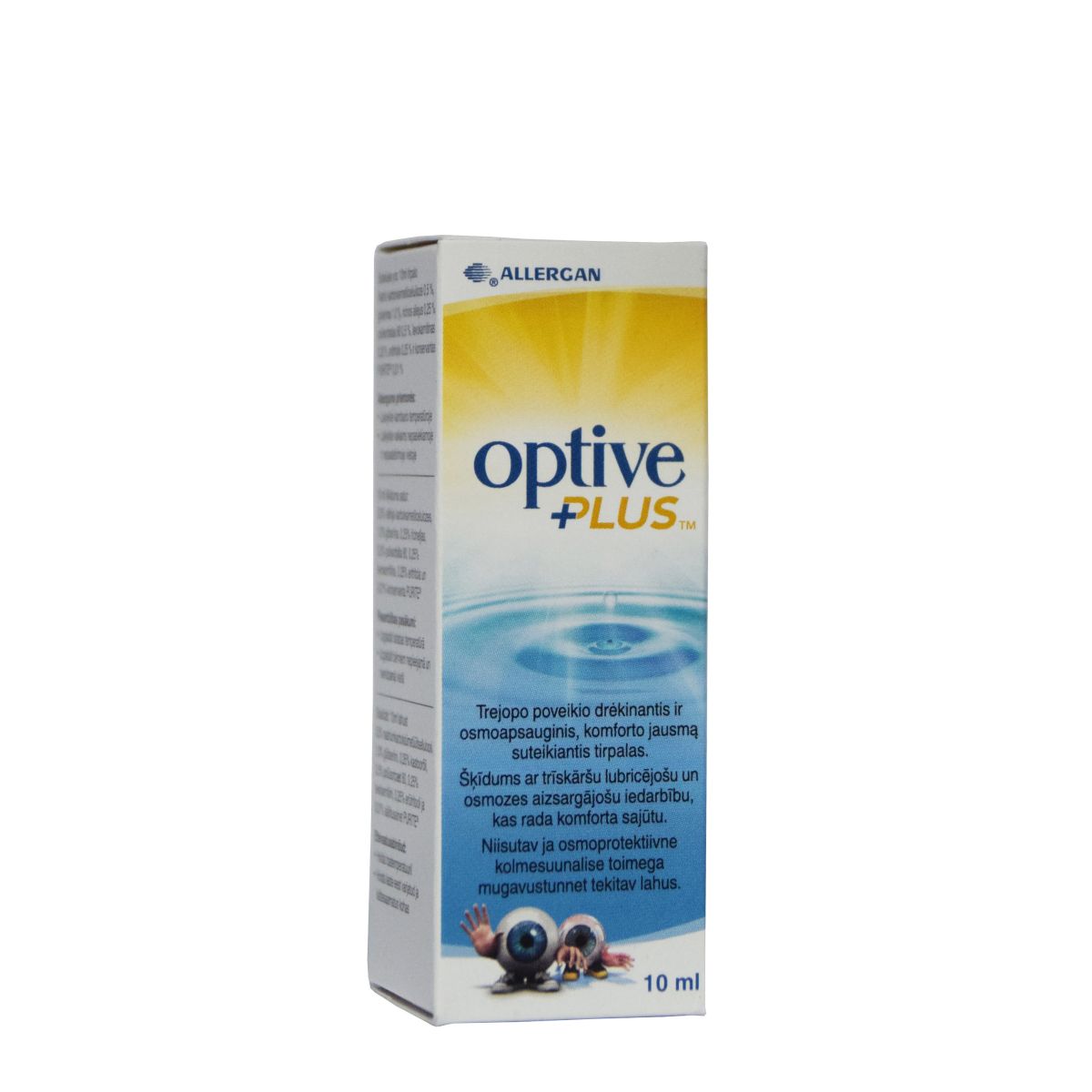 OPTIVE PLUS SILMATILGAD KOLMESUGUSE TOIMEGA 10ML - Product Image