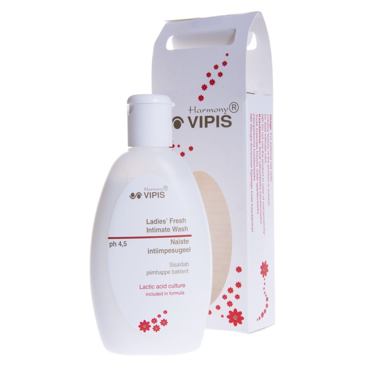 VIPIS INTIIMPESUGEEL PH4,5 250ML