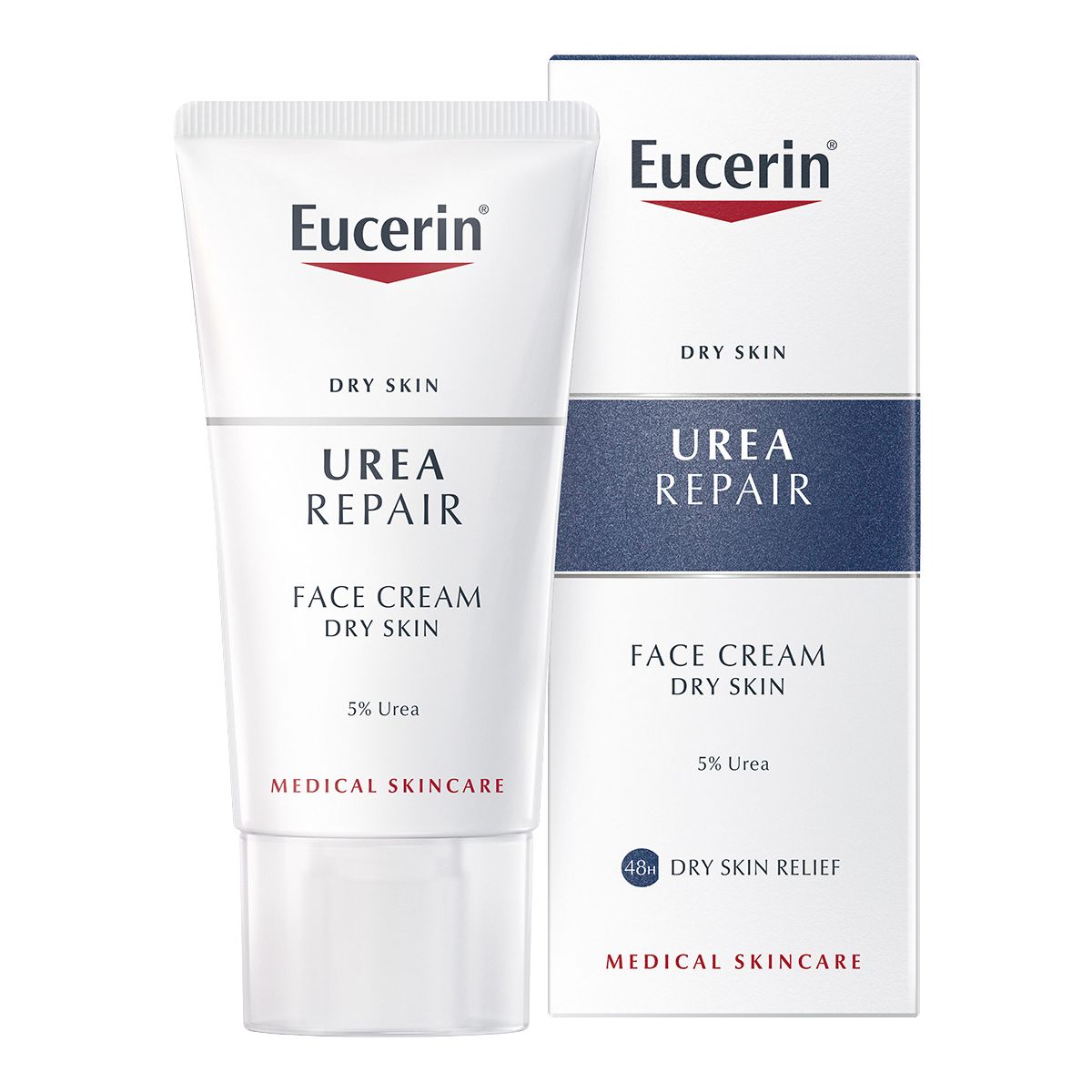 EUCERIN KUIVA NAHA KREEM NÄOLE 5% UREA 50ML - Product Image