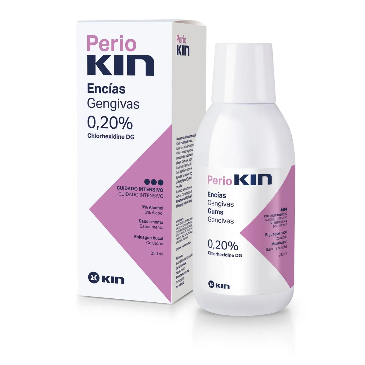 KIN PERIO KIN suuvesi 0,20% kloorheksidiiniga 250ml