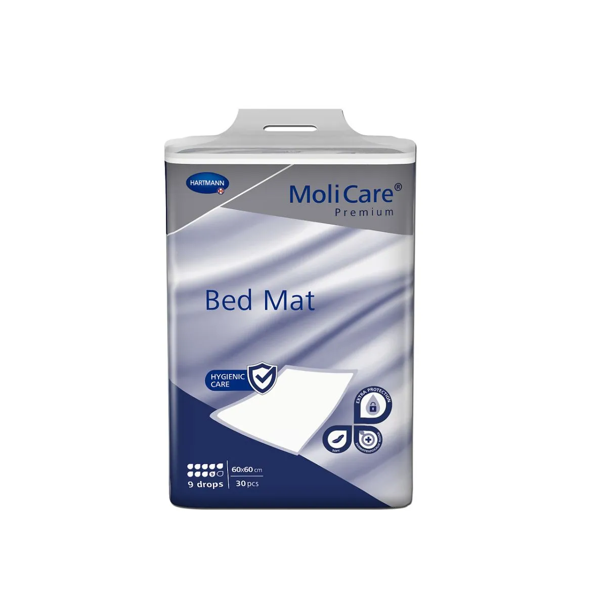 MOLICARE BED MAT 9 TILKA 60X60CM N30 - Product Image