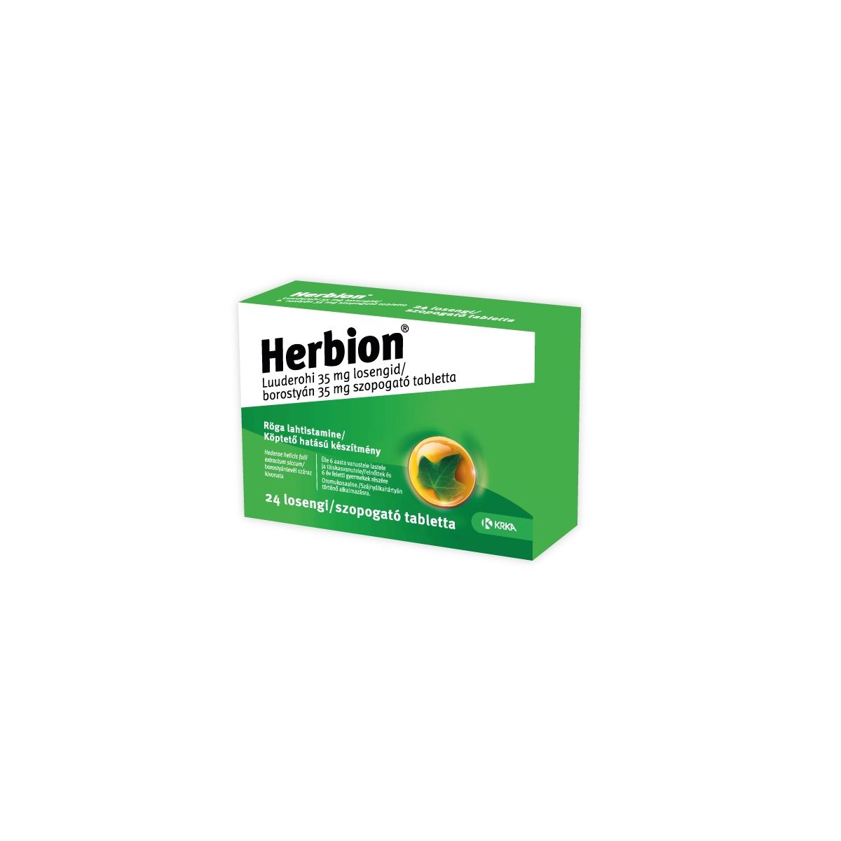 HERBION LUUDEROHI LOSENG 35MG N24