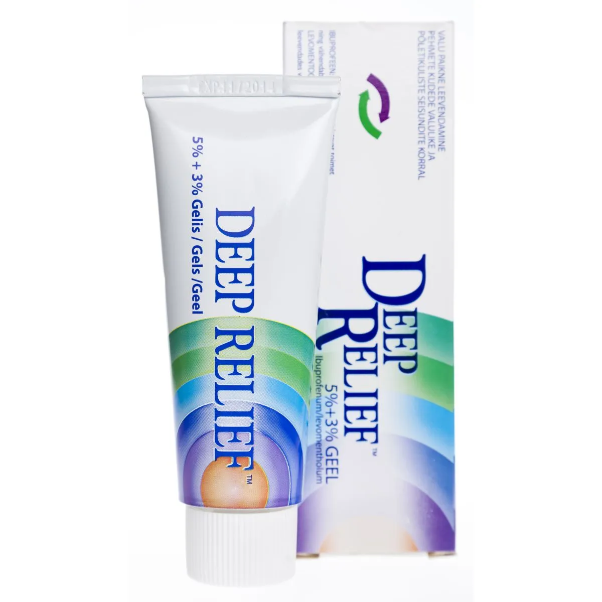 DEEP RELIEF GEEL 50MG+30MG/G 50G - Product Image