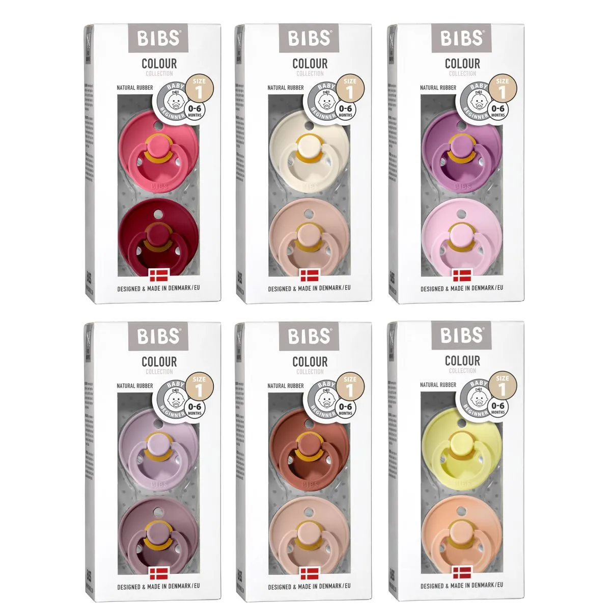 BIBS COLOUR RÕNGASLUTT 0-6 KUUD N2 VÄRVIVALIK 2 - Product Image