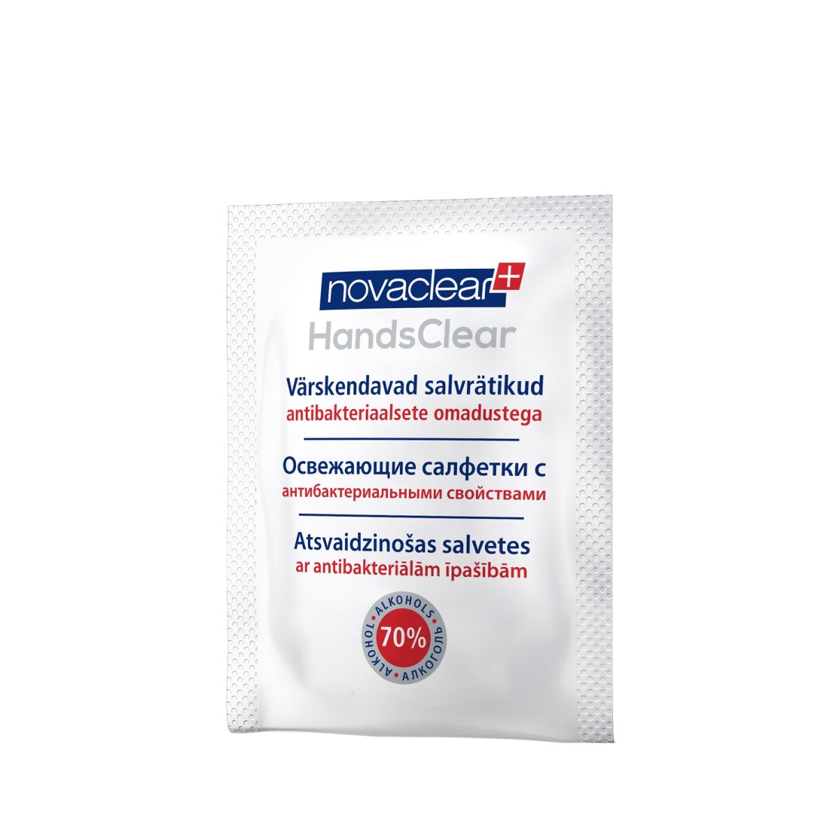 NOVACLEAR ANTIBAKTERIAALSED SALVRÄTIKUD N1 - Product Image