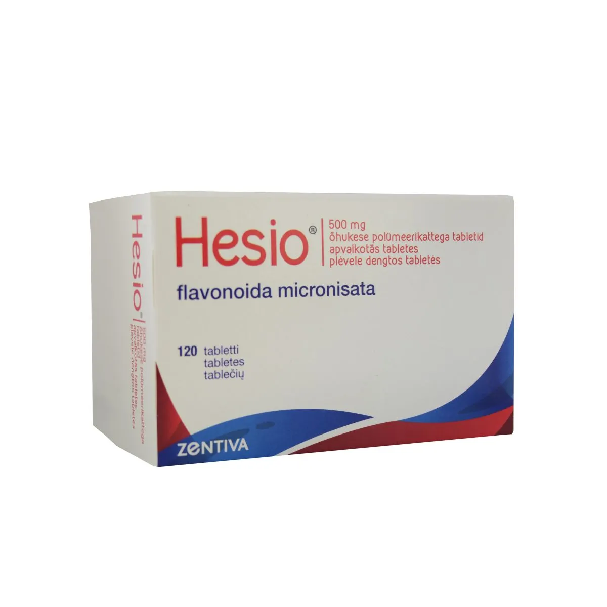 HESIO KATTEGA TBL 450MG+50MG N120 - Product Image