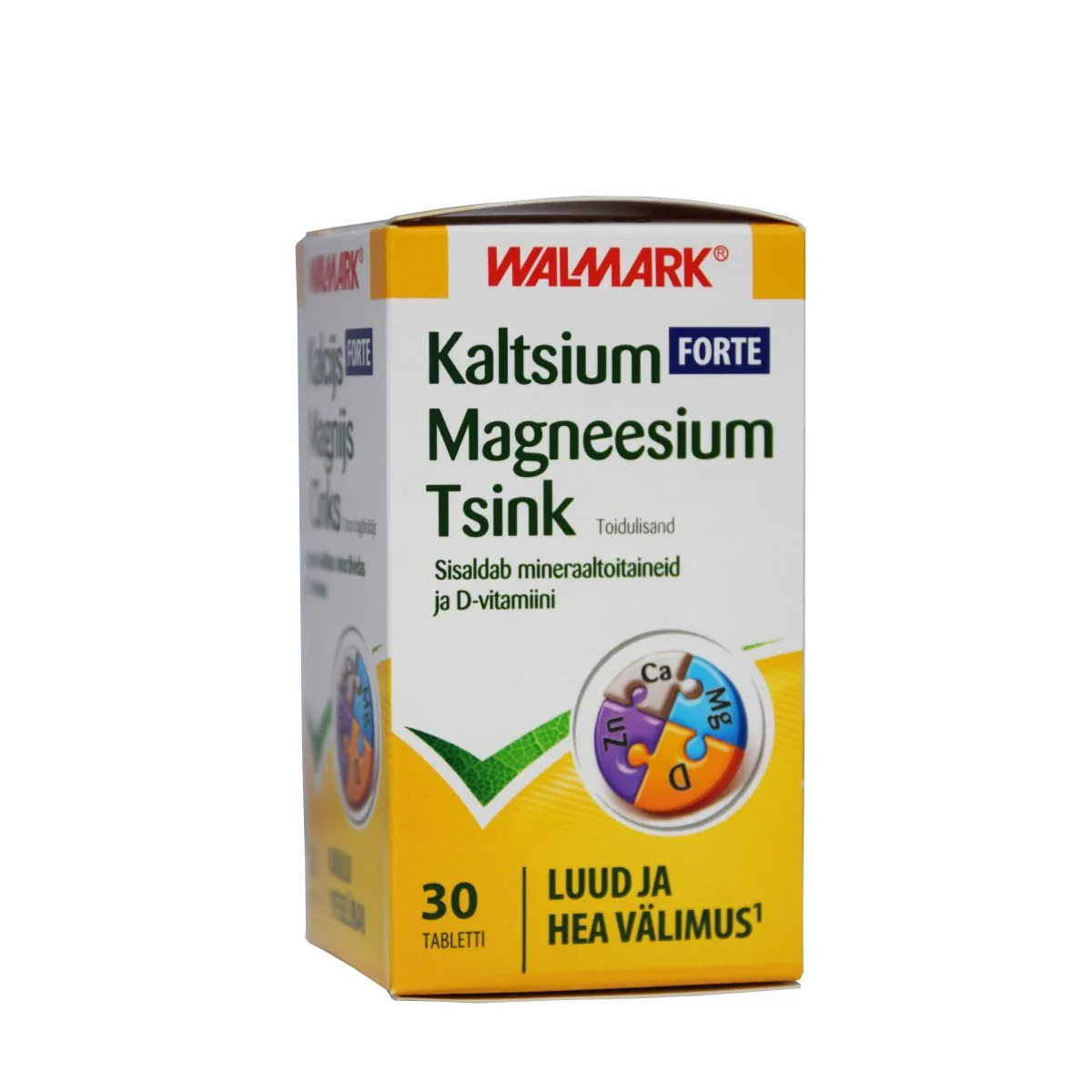 WALMARK KALTSIUM MAGNEESIUM TSINK FORTE TBL N30 - Product Image