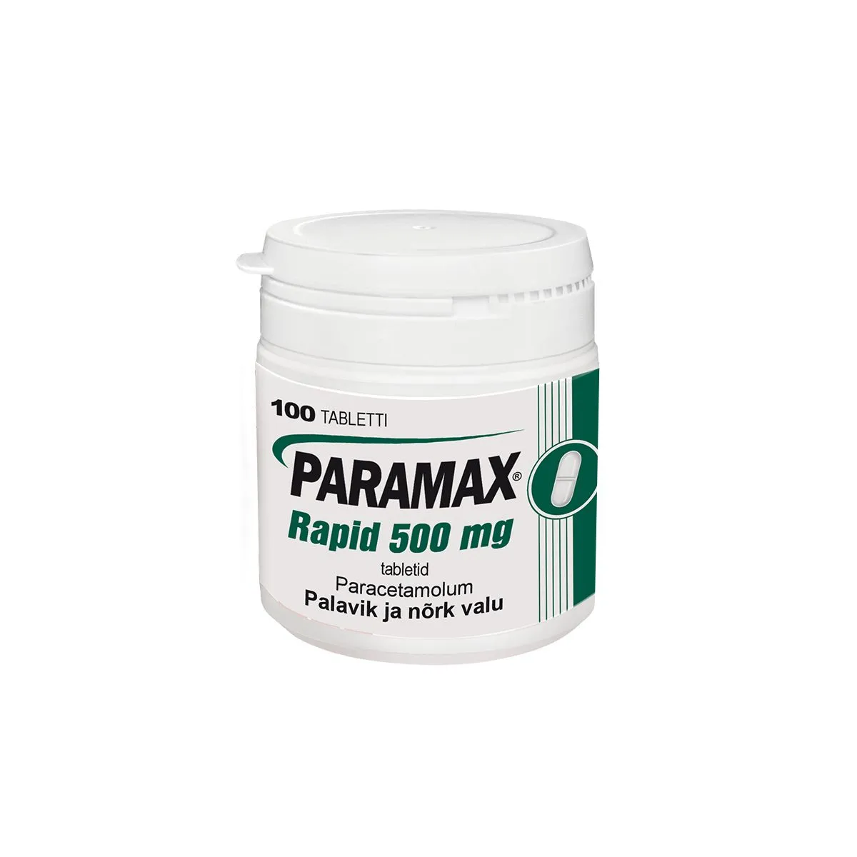 PARAMAX RAPID TBL 500MG N100 - Product Image