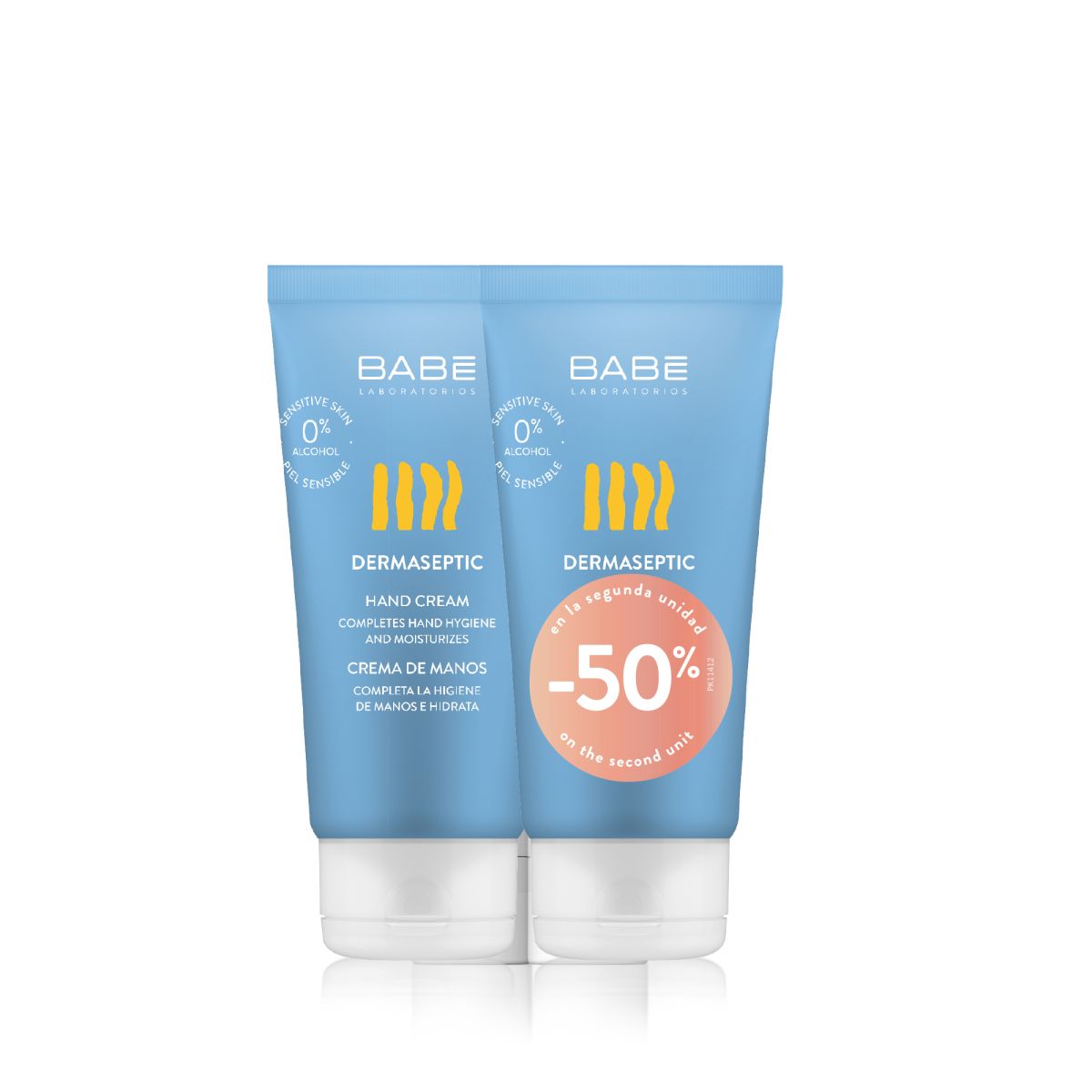 BABE KÄTEKREEM DERMASEPTILINE 75ML 1+1 - Product Image 1