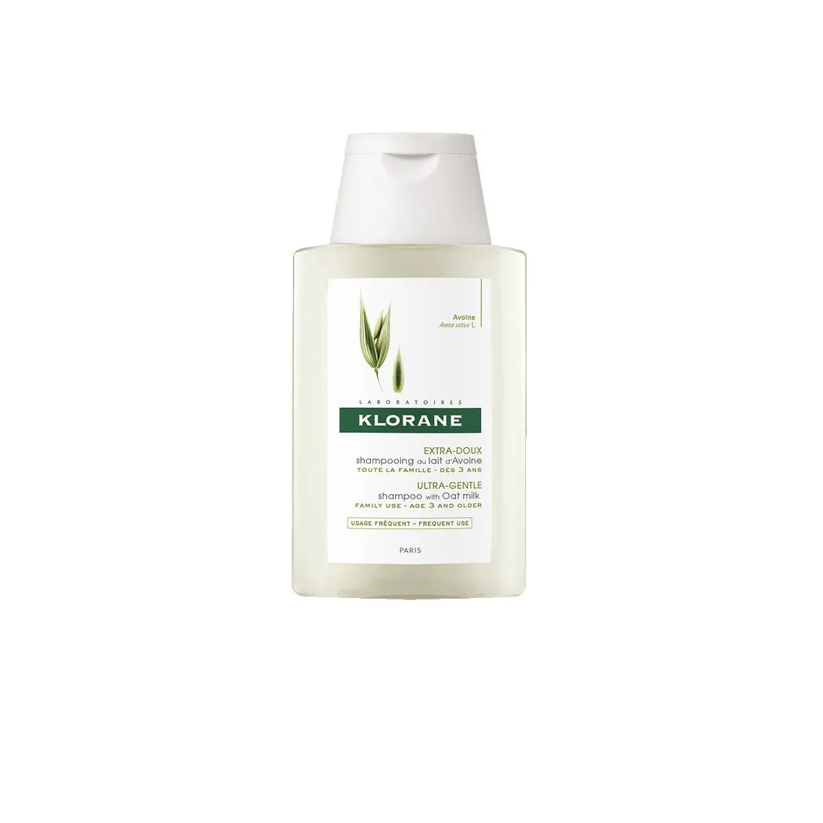 KLORANE SHAMPOON KAERAPIIMAGA 100ML VANA - Product Image