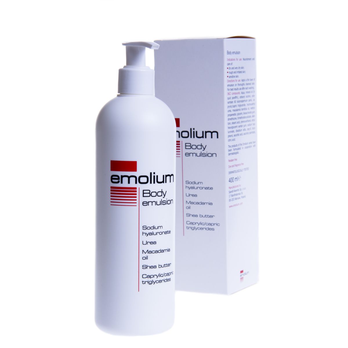 EMOLIUM KEHAEMULSIOON PUMBAGA 400ML - Product Image