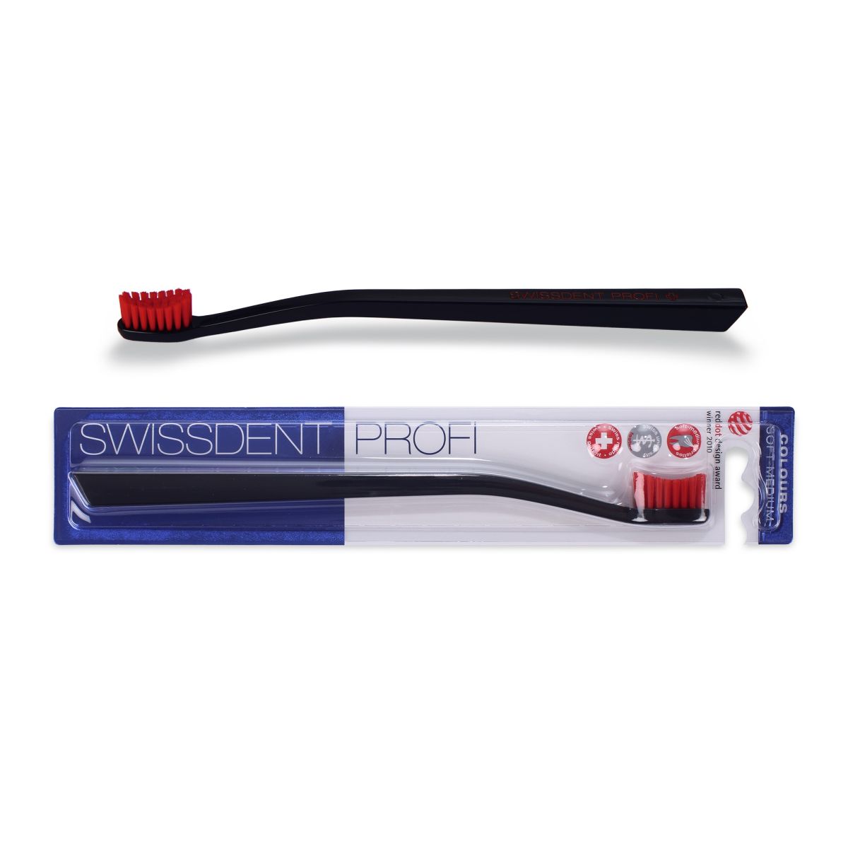 SWISSDENT HAMBAHARI SOFT-MEDIUM MUST/PUNANE N1 - Product Image