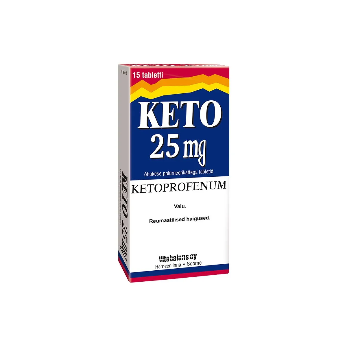 KETO TBL 25MG N15