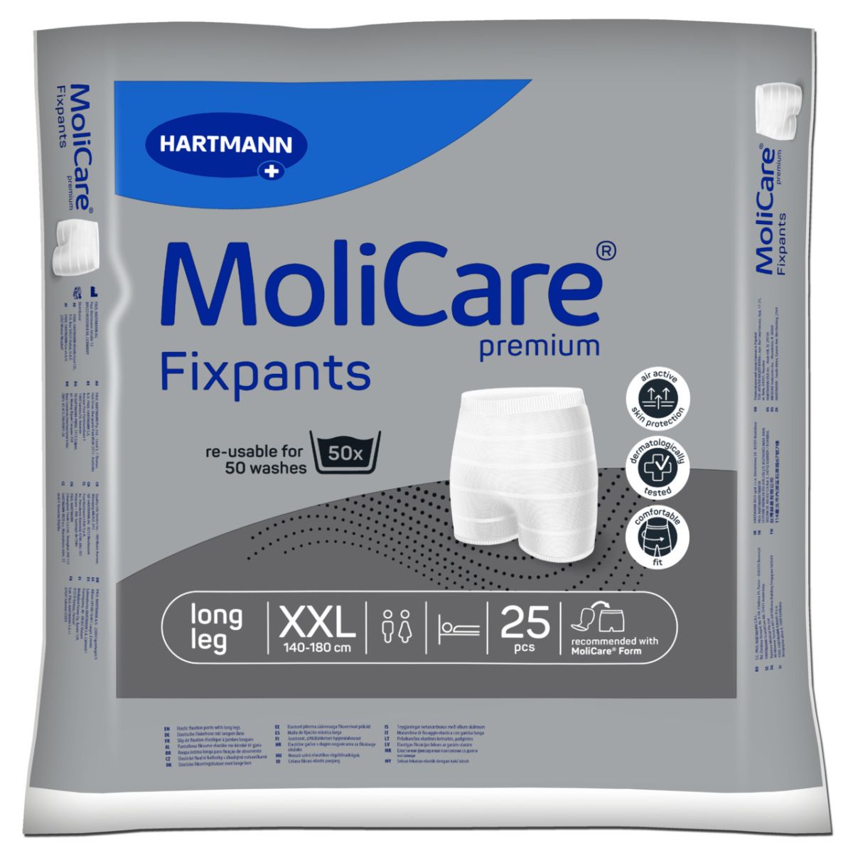 MOLICARE FIXPANTS FIKSEERIVAD PÜKSID XXL N25 - Product Image