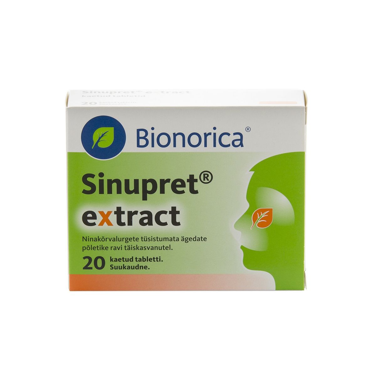 SINUPRET EXTRACT KAETUD TBL 12+36+36+36+36MG N20