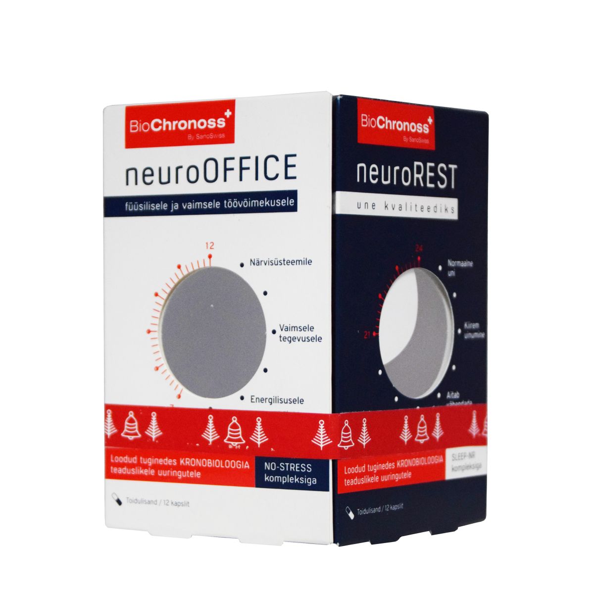 BIOCHRONOSS NEUROOFFICE+NEUROREST KAPSLID N12+N12 - Product Image