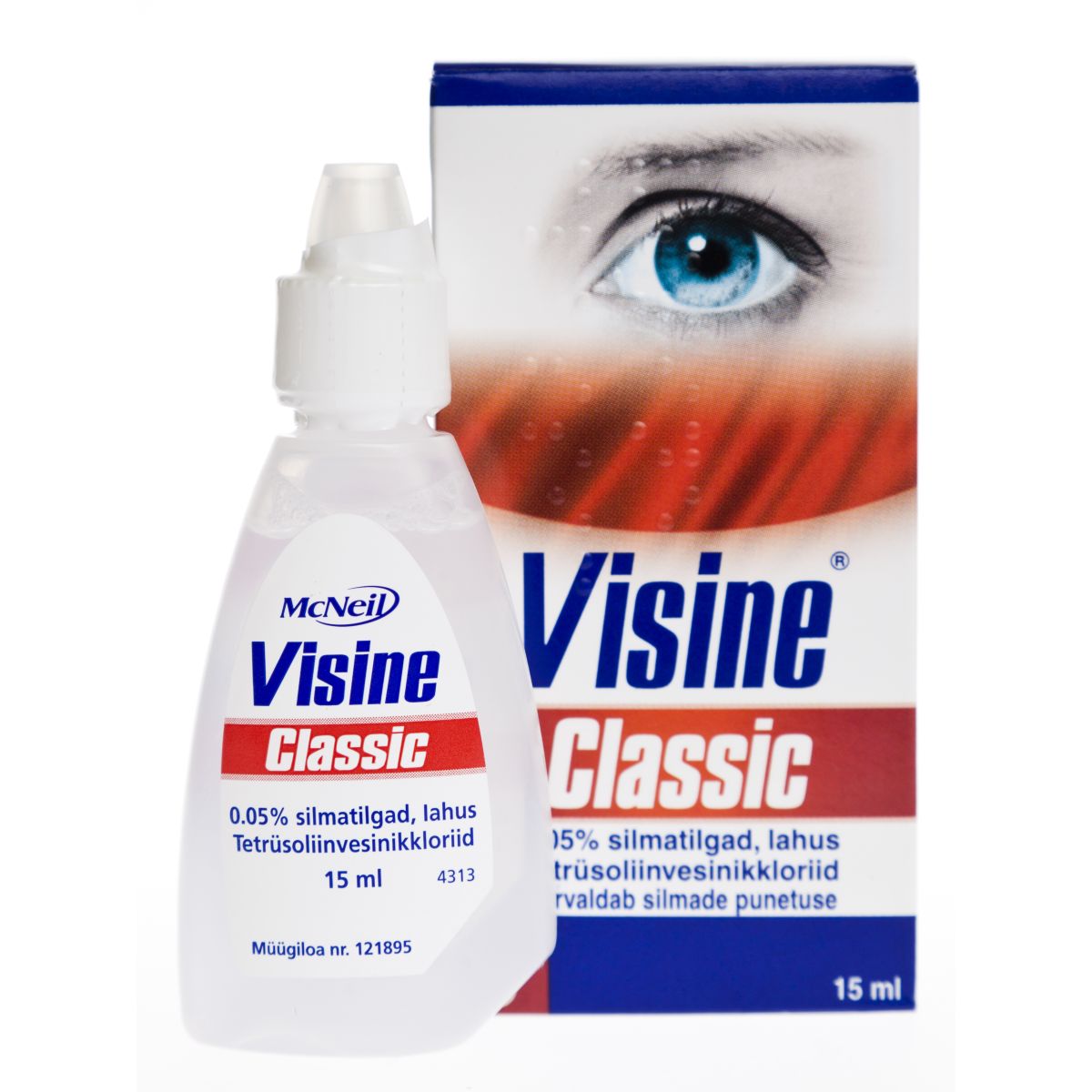 VISINE CLASSIC SILMATILGAD 0,05% 15ML - Product Image