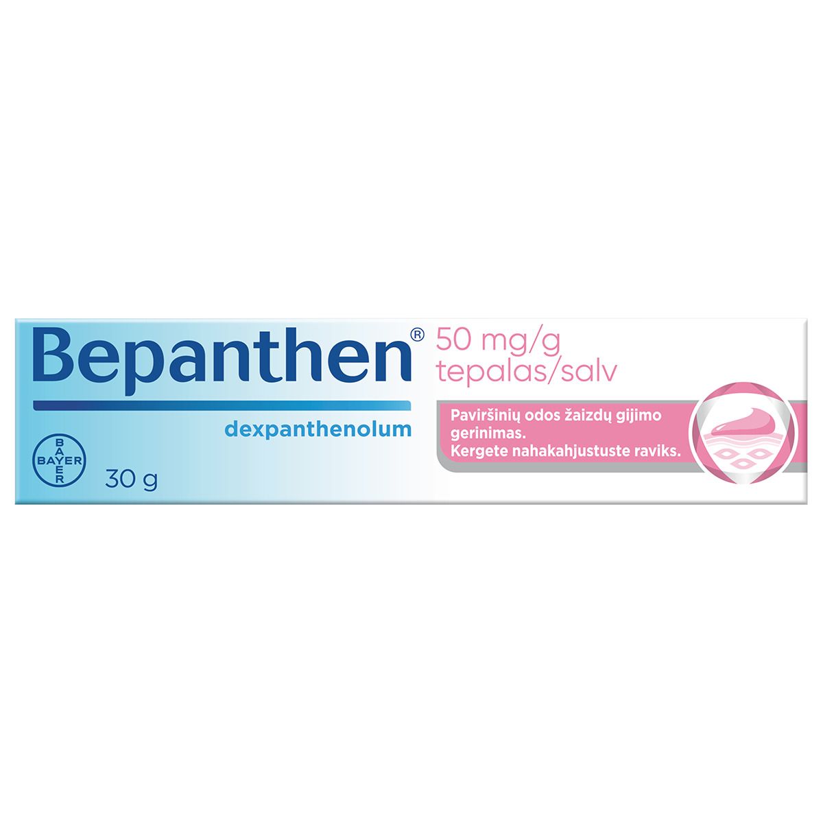 BEPANTHEN SALV 50MG/G 30G