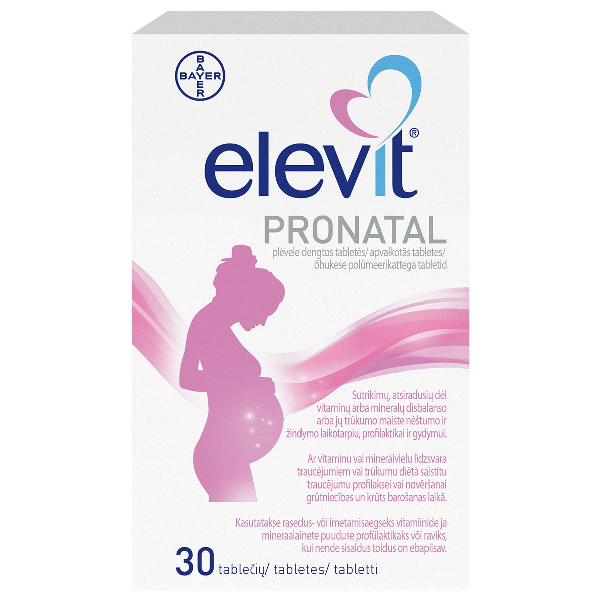 ELEVIT PRONATAL TBL N30