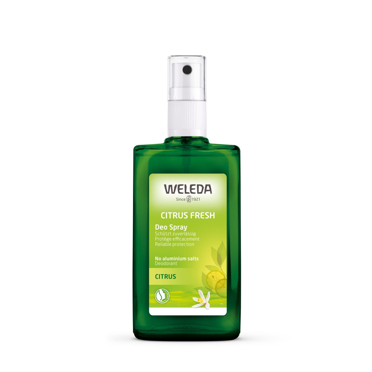 WELEDA DEODORANT PIHUSTIGA TSITRUSE 100ML - Product Image