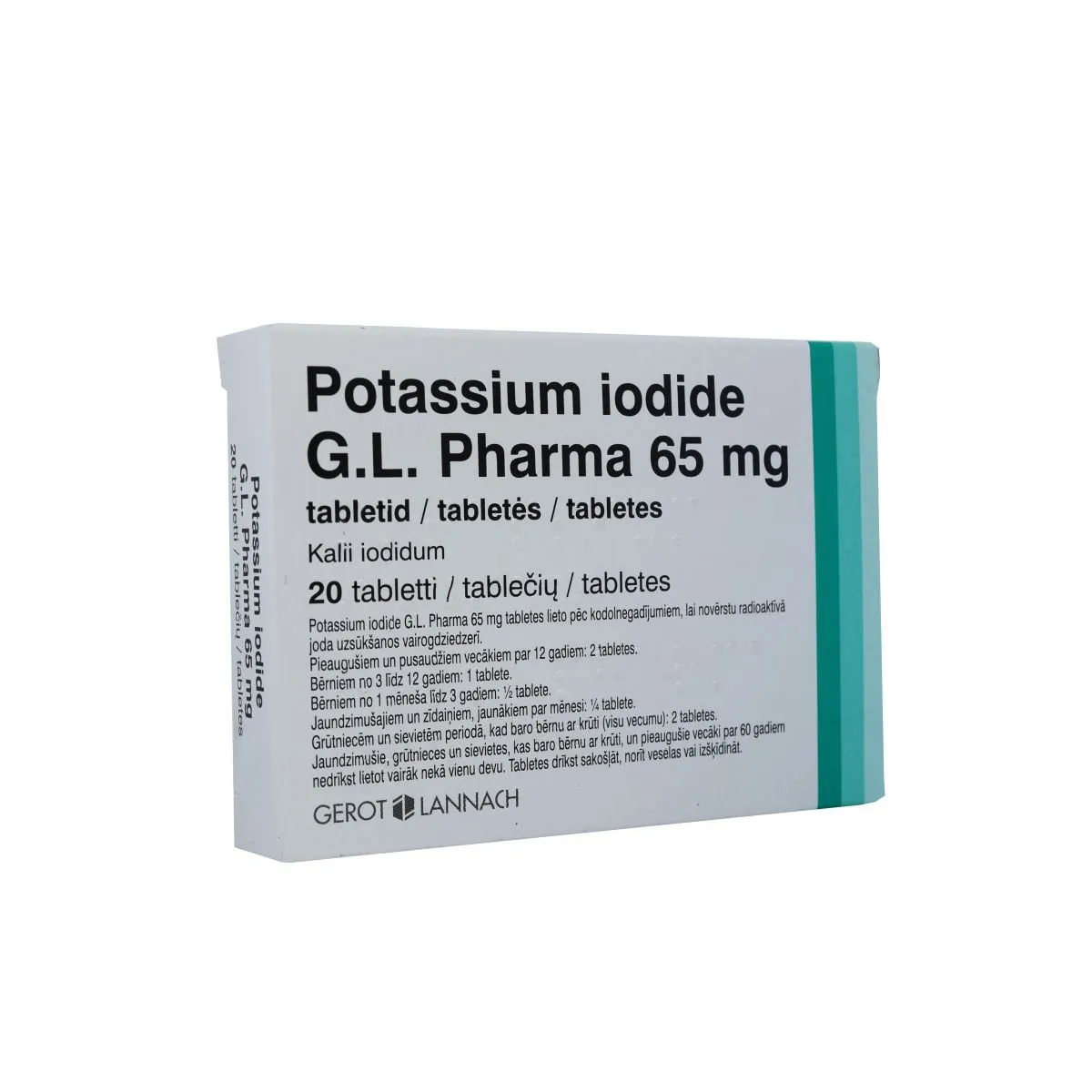 Jooditabletid 65 mg N20 - Product Image