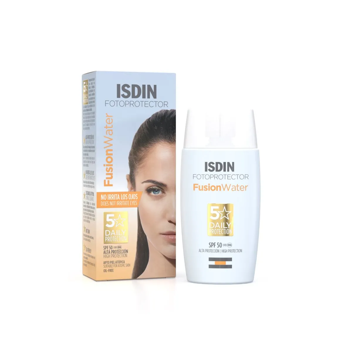 ISDIN PÄIKESEKAITSEEMULSIOON NÄOLE SPF50 50ML - Product Image